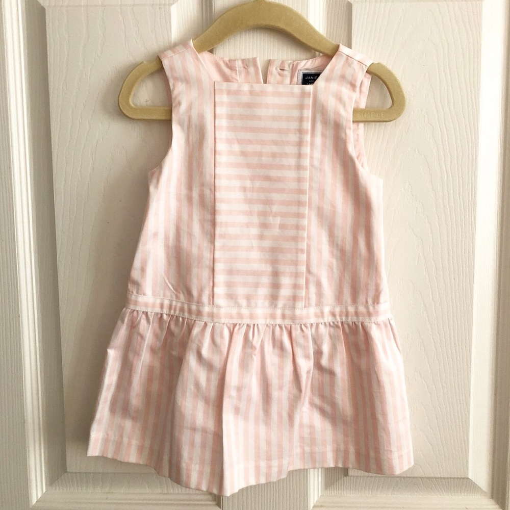 Pink and White Striped Dress from Janie and Jack.